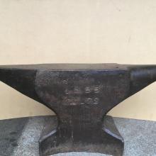 TOP MUSEUM PIECE ANVIL , dated 1855    458 lbs !!
