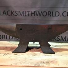 Very RARE FRENCH AFY 4 FOOT ANVIL WITH 62KG / 136 LBS DATED 1942