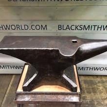 German anvil single horn with side wing 182kg / 401 Lbs